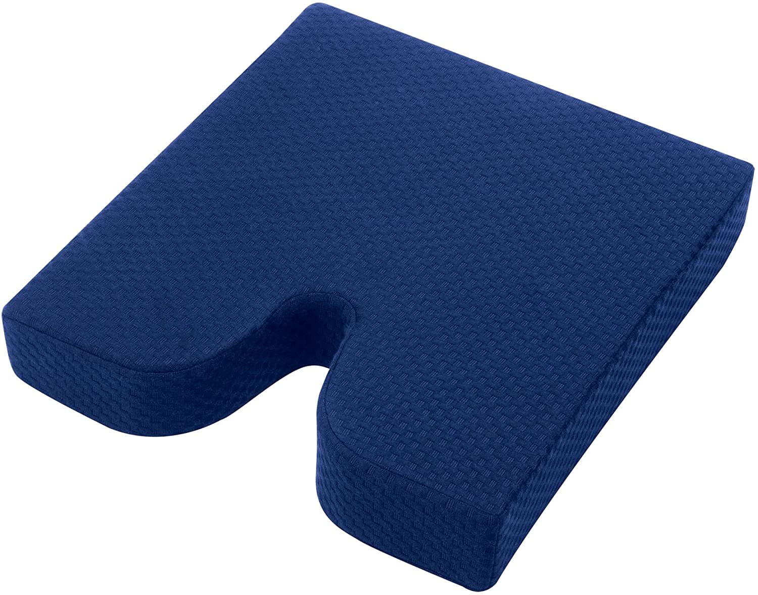 Carex Memory Foam Coccyx Seat Cushion - Tailbone Pain Relief Cushion - Senior.com Coccyx Cushions